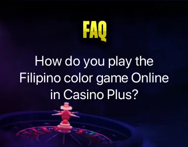 How do you play the Filipino color game