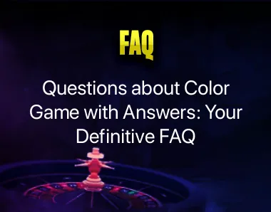 question about color game with answers