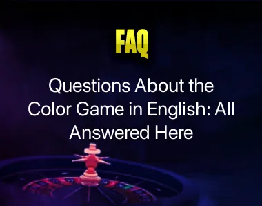 questions about color game in english