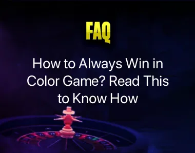 How to always win in Color Game