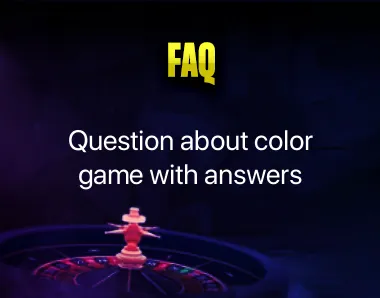 Question about Color Game with answers