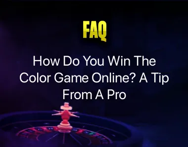 How Do You Win The Color Game Online