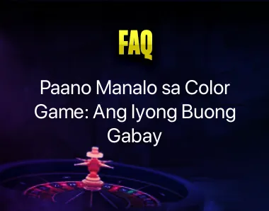 Paano Manalo Sa Color Game Paano Manalo Sa Color Game