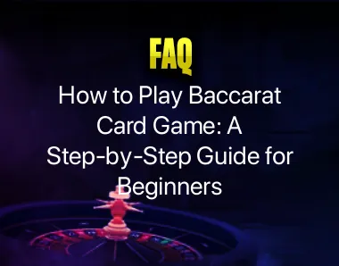 How to Play Baccarat Card Game How to Play Baccarat Card Game