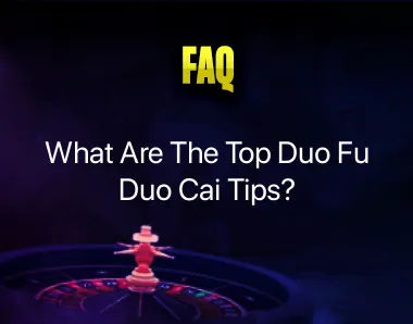 Duo Fu Duo Cai Tips Duo Fu Duo Cai Tips