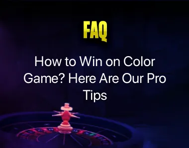 how to win on color game