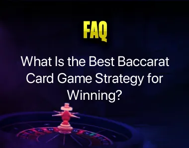 Baccarat Card Game Strategy