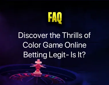 Color Game Online betting legit