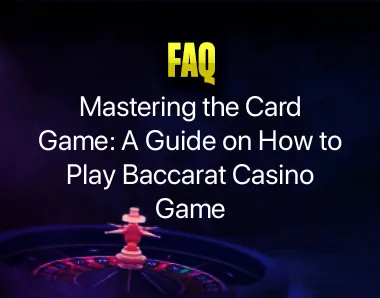 How to Play Baccarat Casino Game