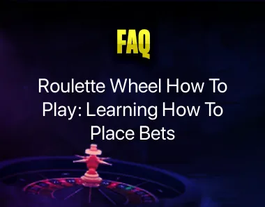 Roulette Wheel How To Play