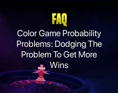 Color Game Probability Problems: Dodging The Problem To Get More Wins