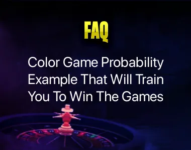 Color Game Probability Example Color Game Probability Example