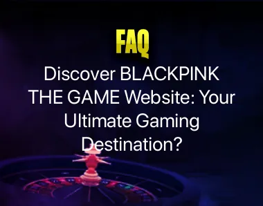 BLACKPINK THE GAME Website