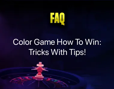 Color Game How To Win