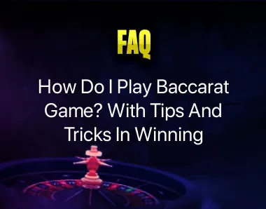 how do i play baccarat game