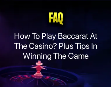 how to play baccarat at the casino how to play baccarat at the casino