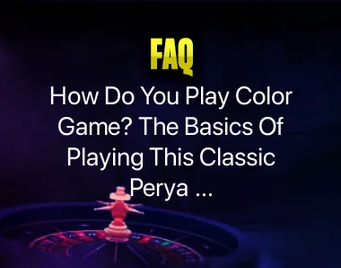 how do you play color game how do you play color game