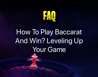 how to play baccarat and win