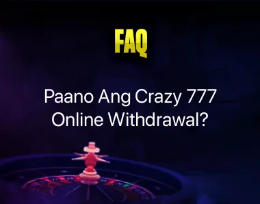 Crazy 777 Online Withdrawal