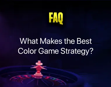 Color Game Strategy