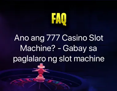 777 Casino Slot Machine 777 Casino Slot Machine