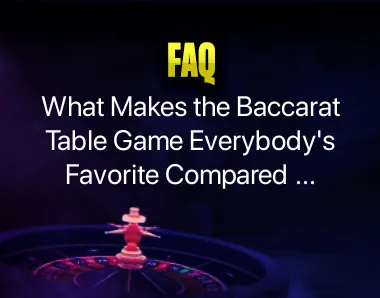Baccarat Table Game Baccarat Table Game