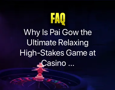 Paigow Poker Paigow Poker
