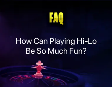 Playing Hi Lo Playing Hi Lo