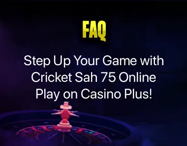 Cricket Sah 75 Online Play Cricket Sah 75 Online Play