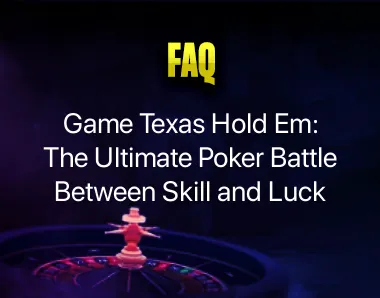 Game Texas Hold Em Game Texas Hold Em
