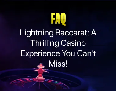 Lightning Baccarat Lightning Baccarat