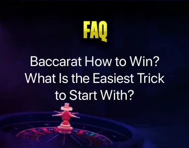 baccarat how to win