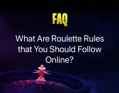 roulette rules