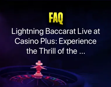 Lightning Baccarat Live