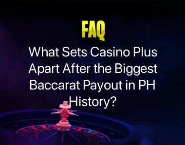 biggest baccarat payout