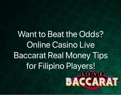 online casino live baccarat real money