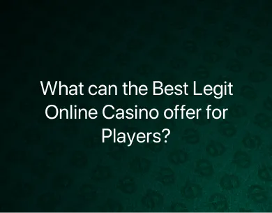 Best Legit Online Casino Best Legit Online Casino