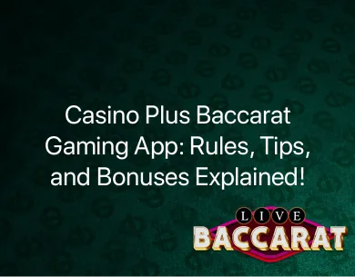 Baccarat gaming app