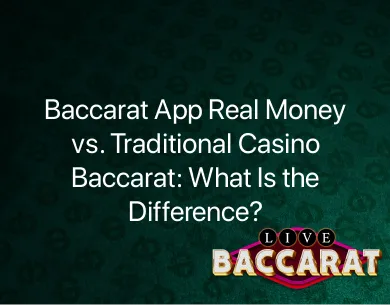 Baccarat app real money