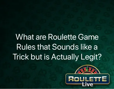 roulette game rules