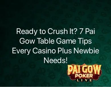 pai gow table game pai gow table game