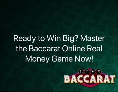 baccarat online real money game