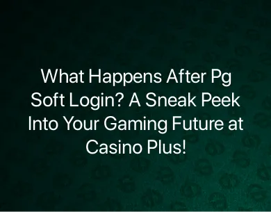 Pg Soft Login