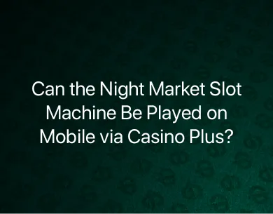 Night Market Slot Machine