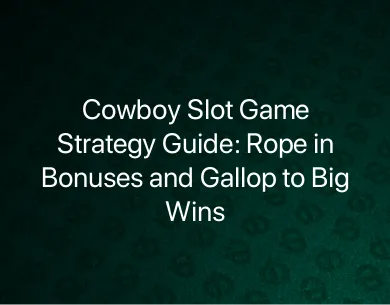 Cowboy Slot Game Cowboy Slot Game