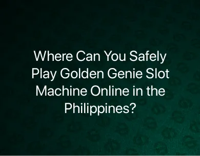 Play Golden Genie Slot Machine Online