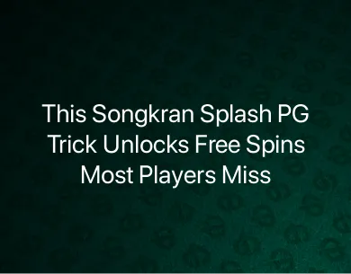 Songkran Splash PG