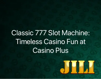 Classic 777 Slot Machine