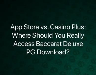 Baccarat Deluxe PG Download Baccarat Deluxe PG Download