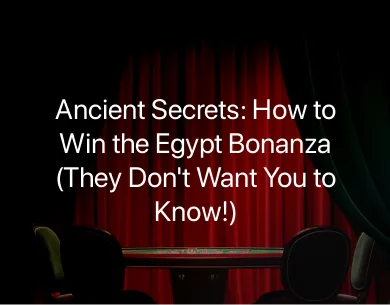 egypt bonanza how to win egypt bonanza how to win